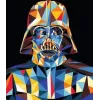 Piešimo rinkinys Ravensburger CreArt Star Wars – Darth Vader, modelis 23731, spalvų pagal numerius rinkinys