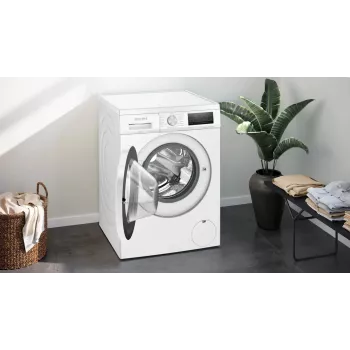 Siemens iQ500 WU14UT42 skalbyklė, priekinis pakrovimas, 9 kg, 1351 aps./min., balta