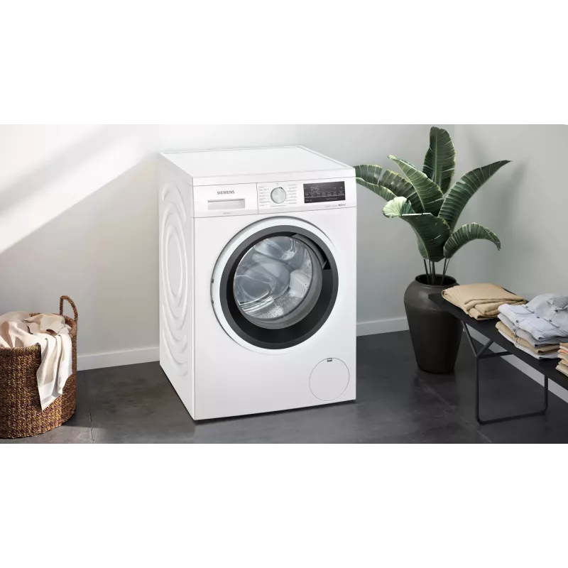 Siemens iQ500 WU14UT42 skalbyklė, priekinis pakrovimas, 9 kg, 1351 aps./min., balta