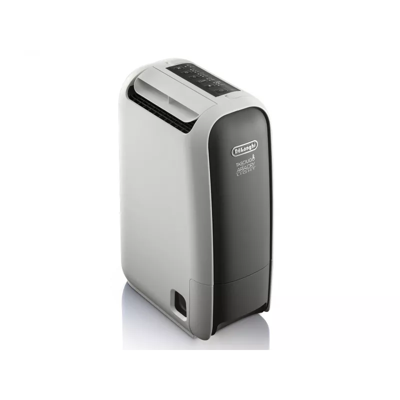 DeLonghi DNS65 sausintuvas, 2,8 L vandens talpa, 34 dB, 220–240 V, 50 Hz, juoda/pilka