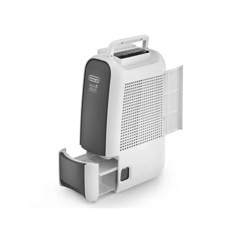 DeLonghi DNS65 sausintuvas, 2,8 L vandens talpa, 34 dB, 220–240 V, 50 Hz, juoda/pilka