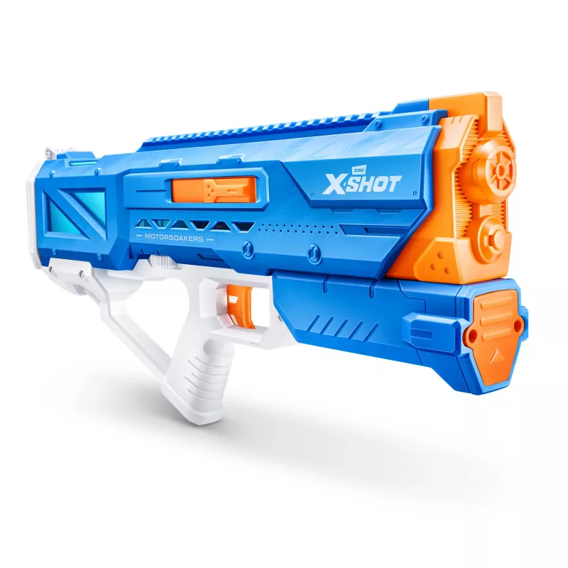 Vandens pistoletas Zuru XSHOT Hydra Pulse Motor Soaker su varikliu, įmontuota talpa, 9 m atstumu