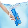 Vandens pistoletas Zuru XSHOT Hydra Pulse Motor Soaker su varikliu, įmontuota talpa, 9 m atstumu