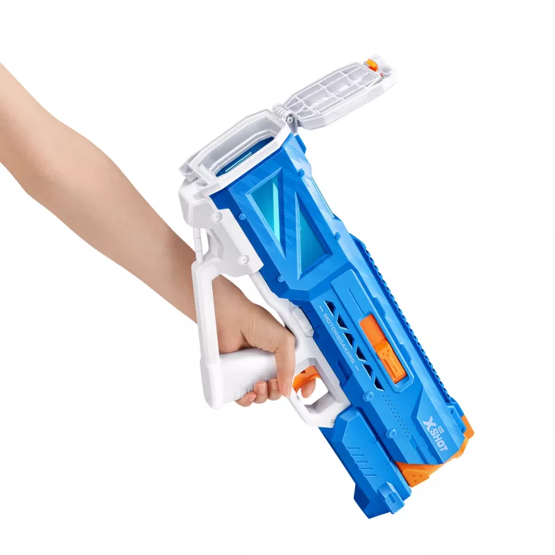 Vandens pistoletas Zuru XSHOT Hydra Pulse Motor Soaker su varikliu, įmontuota talpa, 9 m atstumu