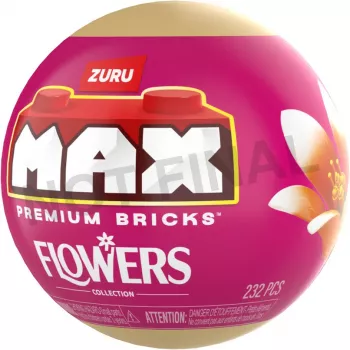 MAX Premium Flowers Statybiniai Blokeliai Gėlių Kolekcija ZURU