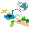 Geležinkelio rinkinys Ravensburger Dinozaurų deluxe rinkinys BRIO World 63610400 su interaktyviomis funkcijomis