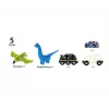 BRIO Dinozaurų baterijomis varomas traukinys, medinis, įvairiaspalvis, 3+