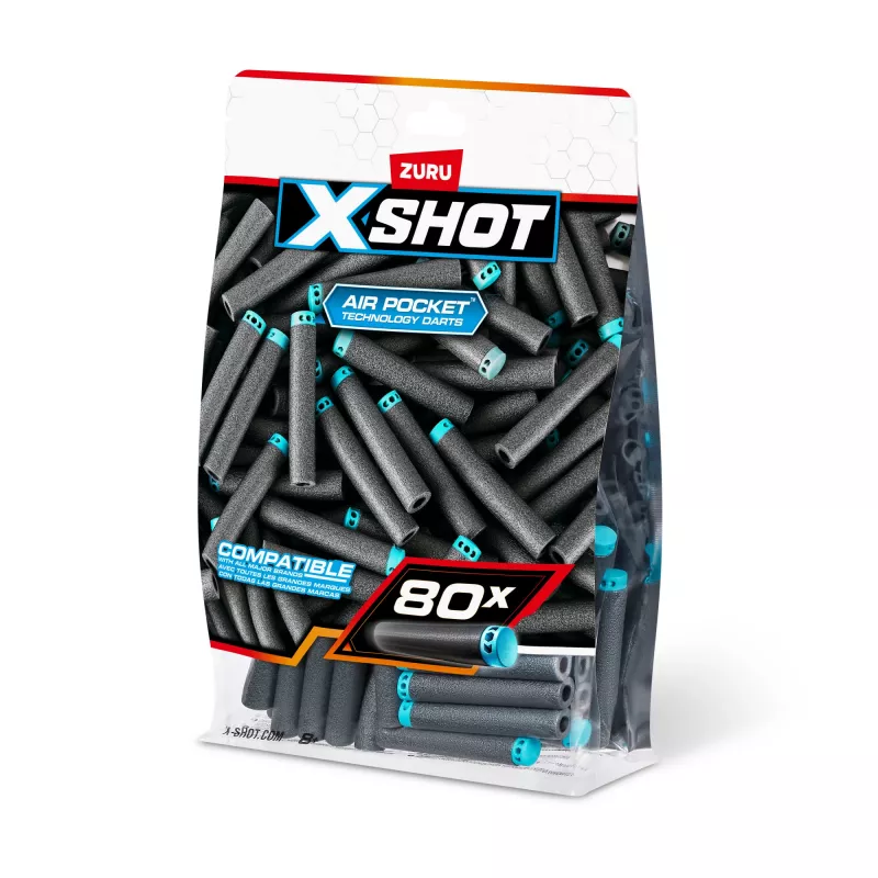 XSHOT Excel Darts papildymo pakuotė (80 strėlių) ZURU