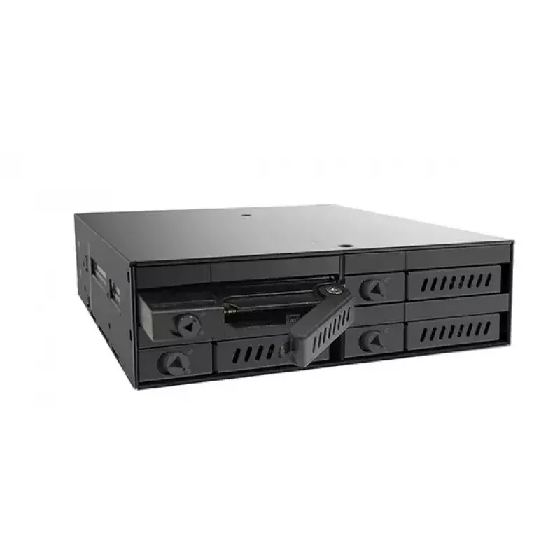 Chieftec CMR-425 5.25 inch keitiklio skydelis 4x 2.5 inch SATA diskams, juodas
