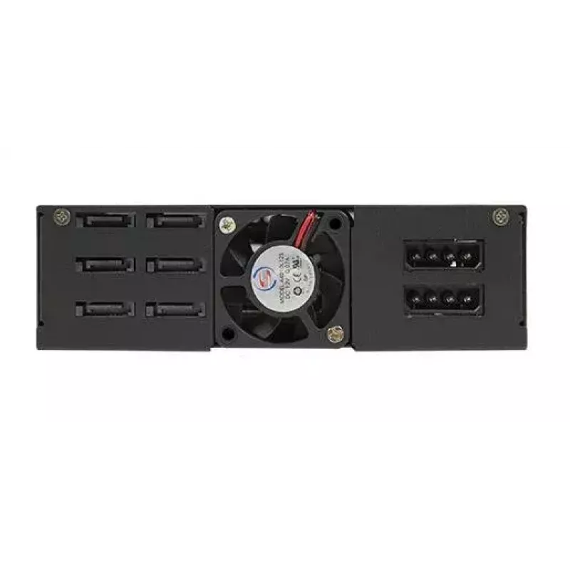 Chieftec CMR-625 6x2.5 inch SATA kietųjų diskų bloko modulis, juodas
