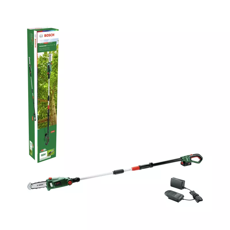 Bosch UniversalChainPole 18 vielinis teleskopinis genėtuvas 4 m/s 3.19 kg