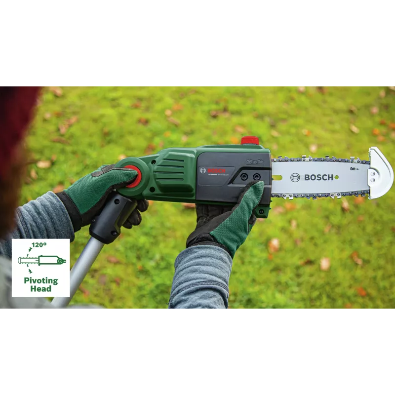Bosch UniversalChainPole 18 vielinis teleskopinis genėtuvas 4 m/s 3.19 kg