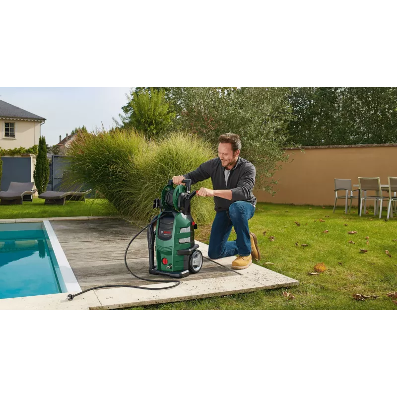 Bosch AdvancedAquatak 150 aukšto slėgio plovimo įrenginys vertikalus elektrinis 510 l/h 2200 W juodas, žalias
