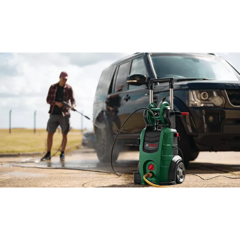 Bosch AdvancedAquatak 150 aukšto slėgio plovimo įrenginys vertikalus elektrinis 510 l/h 2200 W juodas, žalias