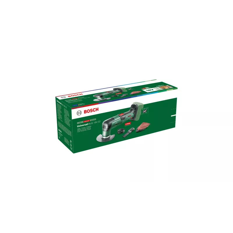 Bosch UniversalMulti 18V-32 Solo daugiafunkcis įrankis (be akumuliatoriaus ir įkroviklio) 19000 OPM