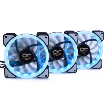 Ventiliatorius Alphacool Eiszyklon Aurora LUX Digital RGB 12 cm Skaidrus