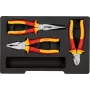 Replijų rinkinys Bosch VDE Professional 3 dalių, izoliuotas raudonai/geltonas, modelis 1600A02NG0