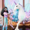 Unicorn Academy, Layla ir Glacier su 2 aksesuarais ir plaukų formavimo įrankiu, lėlės ir vienaragio žaislai mergaitėms nuo 4 metų
