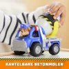 Spinmaster Rubble & Crew Mix’s betono maišyklės žaislinis sunkvežimis su figūrėle ir judančiais statybiniais elementais, vaikams nuo 3 metų