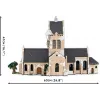 Statybiniai blokeliai Cobi Sainte-Mère-Église bažnyčia 2280 dalių 10 metų