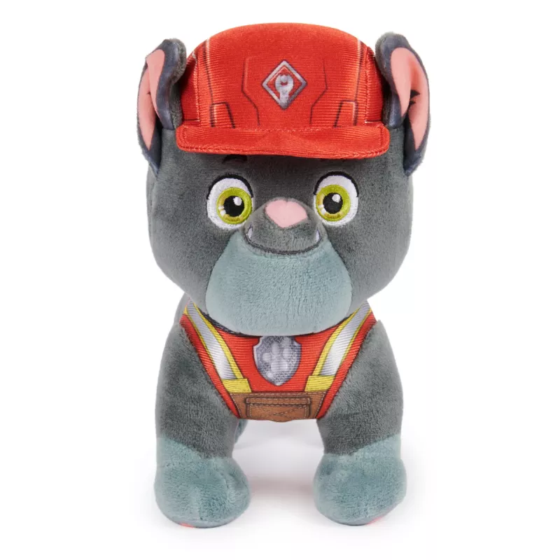 Rubble & Crew Premium minkštas žaislas – Šaržeris statybininko uniformoje, 7 colių