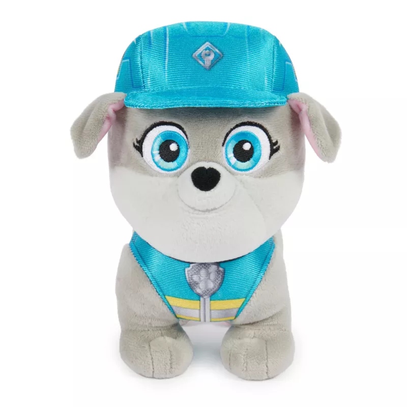 Rubble & Crew Premium minkštas žaislas – Šaržeris statybininko uniformoje, 7 colių