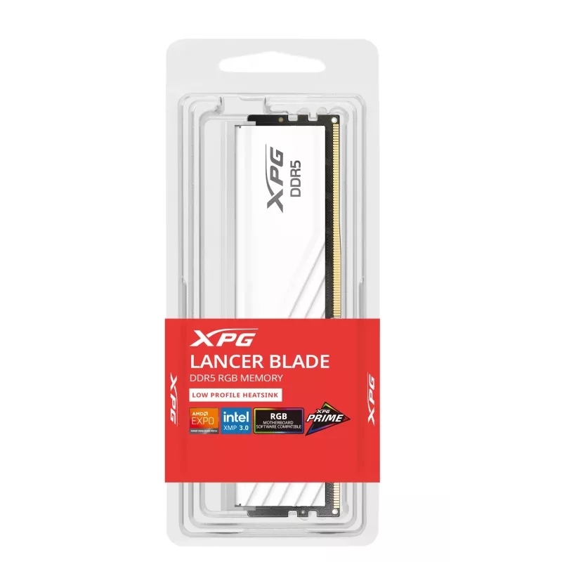 XPG LANCER BLADE RGB 16 GB DDR5 6000 MHz atminties modulis (1 x 16 GB, 288-pin DIMM)