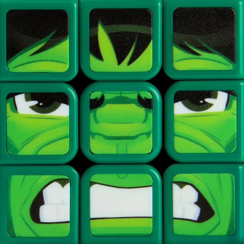 Spin Master Rubik's - Cubers 3x3 Hulk, vikrumo žaidimas