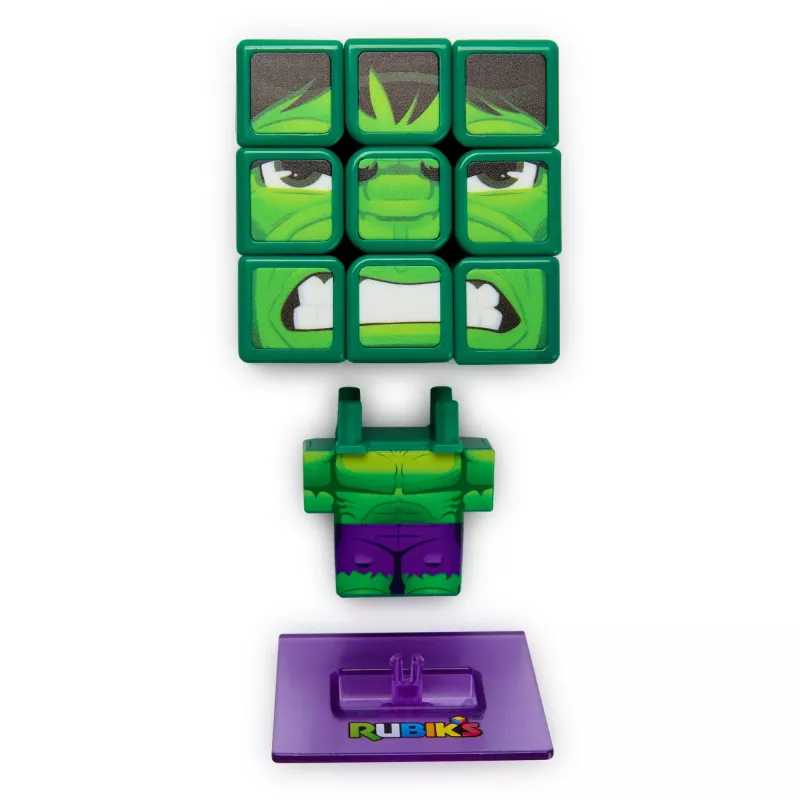 Spin Master Rubik's - Cubers 3x3 Hulk, vikrumo žaidimas