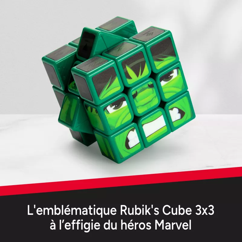 Spin Master Rubik's - Cubers 3x3 Hulk, vikrumo žaidimas