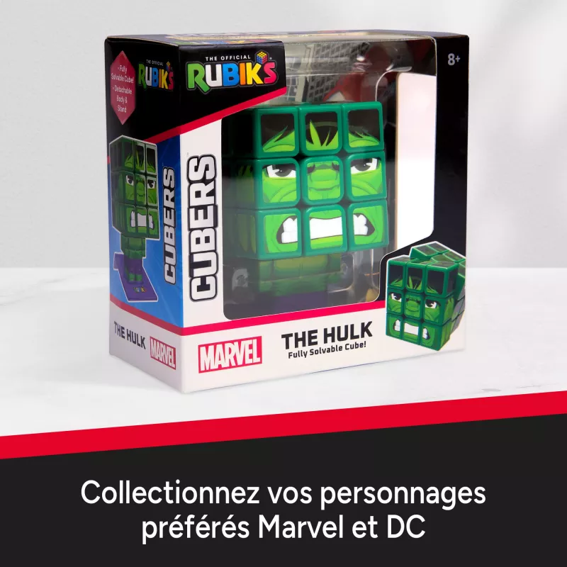 Spin Master Rubik's - Cubers 3x3 Hulk, vikrumo žaidimas