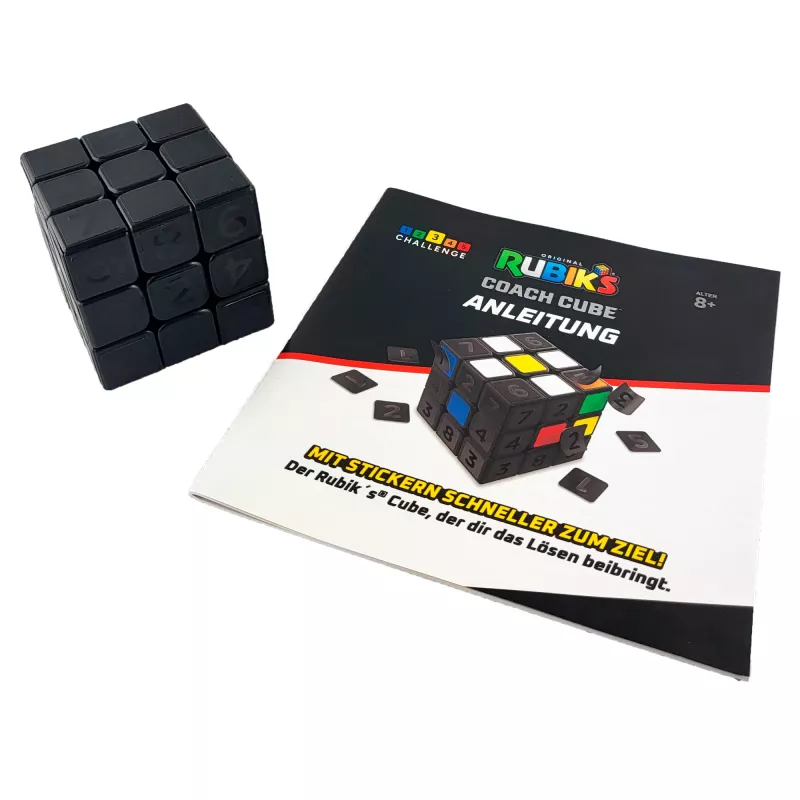 Rubik’s Coach Cube – mokomasis 3x3 kubas su lipdukais, gidu ir vaizdo įrašais