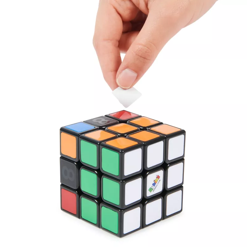 Rubik’s Coach Cube – mokomasis 3x3 kubas su lipdukais, gidu ir vaizdo įrašais