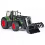 Žaislinis traktorius BRUDER Fendt 936 Vario su priekiniu krautuvu, ABS, rekomenduojamas amžius 3+