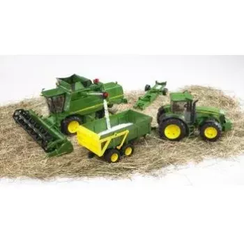 Žaislinis kombainas BRUDER John Deere T670i 1:16