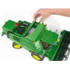Žaislinis kombainas BRUDER John Deere T670i 1:16