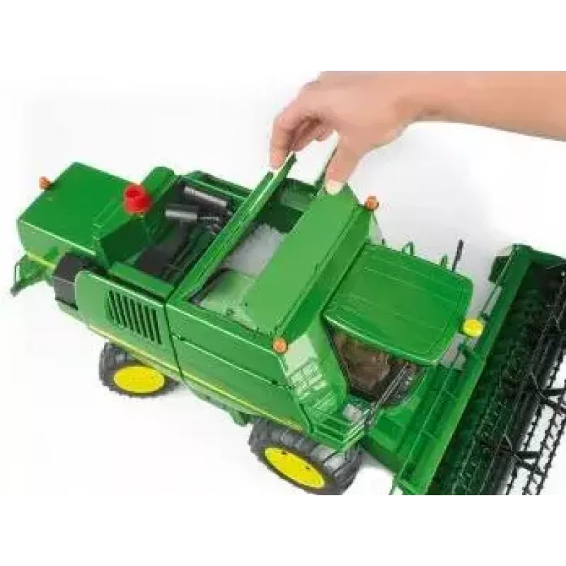 Žaislinis kombainas BRUDER John Deere T670i 1:16