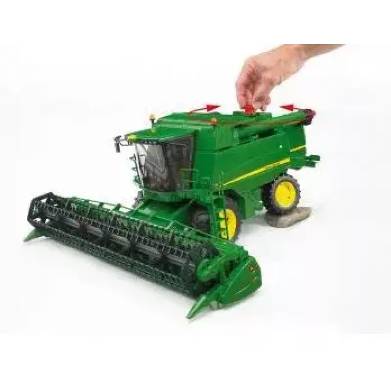 Žaislinis kombainas BRUDER John Deere T670i 1:16