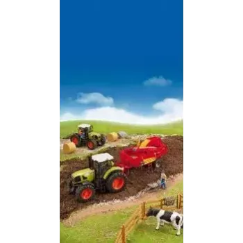 BRUDER Grimme SE 75-30 mastelio modelio dalis, 1:16