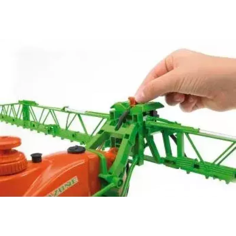 Priedas BRUDER Amazone UX 5200 mastelio modeliui – plastikinė žalia ir oranžinė detalė