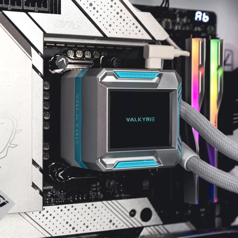 Valkyrie Syn 240 ARGB White viskas viename skystas aušintuvas