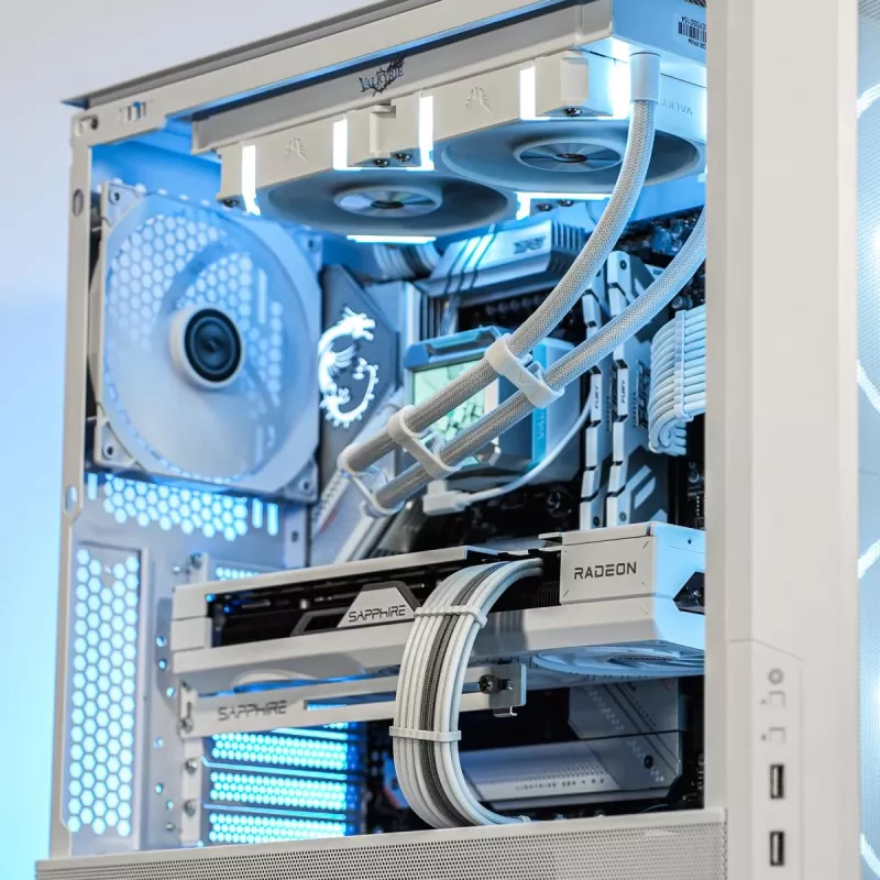 Valkyrie Syn 240 ARGB White viskas viename skystas aušintuvas