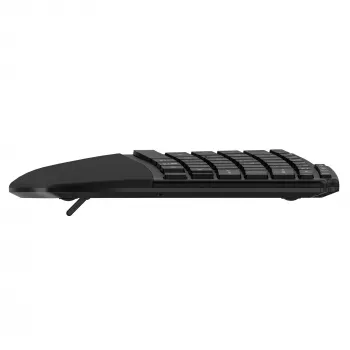 Kensington Pro Fit Ergo KB675 EQ TKL klaviatūra USB RF Bluetooth QWERTZ vokiškas išdėstymas juoda