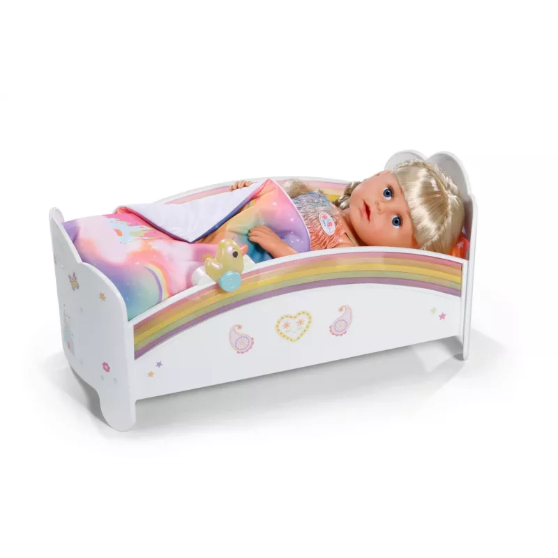 Lovytė lėlei ZAPF creation BABY born Rainbow Bed 835999 43 cm lėlėms
