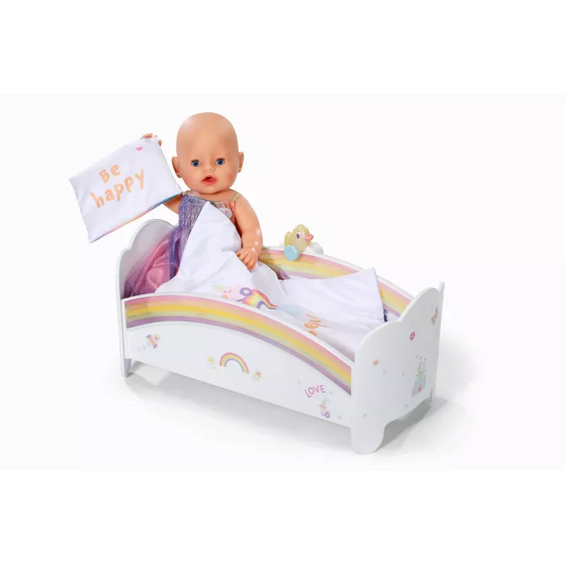 Lovytė lėlei ZAPF creation BABY born Rainbow Bed 835999 43 cm lėlėms