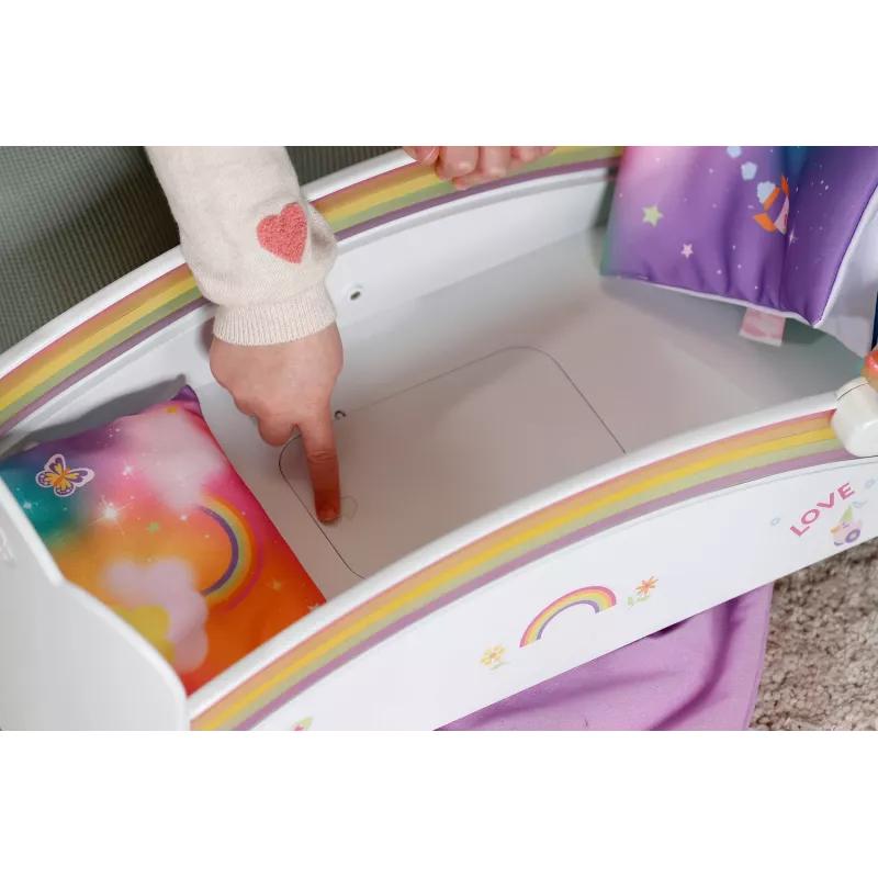 Lovytė lėlei ZAPF creation BABY born Rainbow Bed 835999 43 cm lėlėms