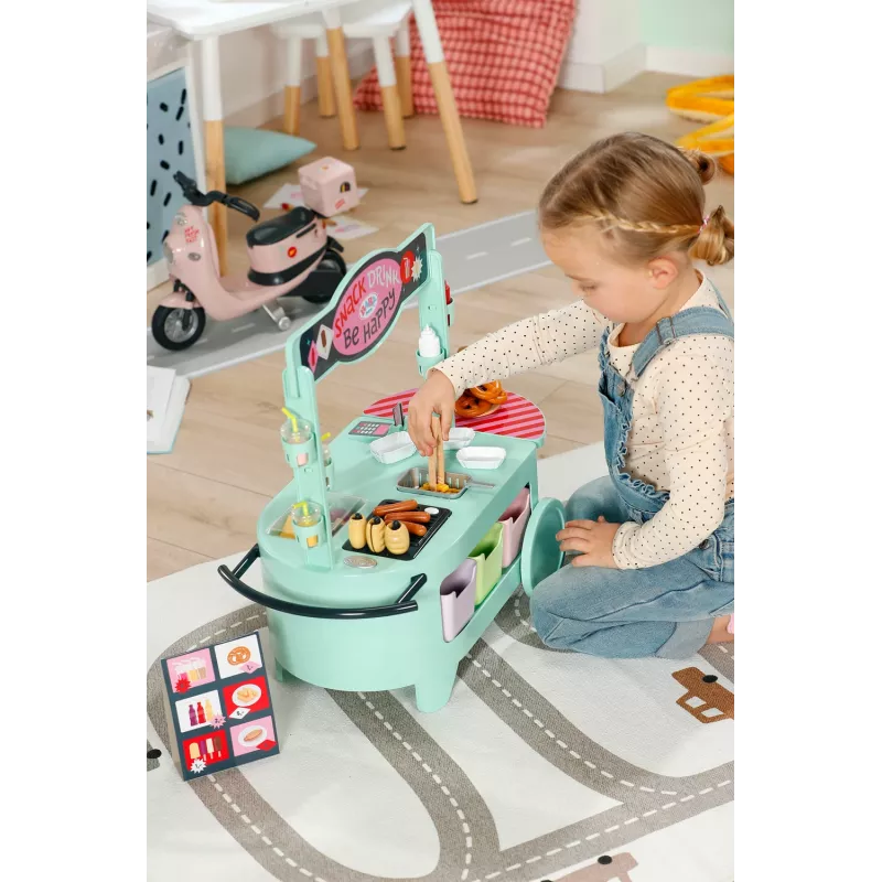Priedų rinkinys BABY born lėlei Zapf Creation – Užkandžių kioskas modelis 835883