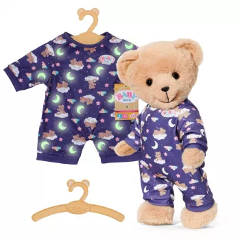 BABY born Teddy's Romper Glow in the Dark – pižama lėlei, švytinti tamsoje