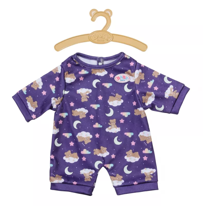 BABY born Teddy's Romper Glow in the Dark – pižama lėlei, švytinti tamsoje