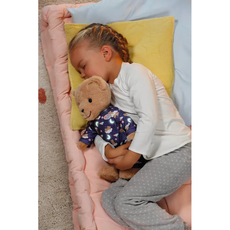 BABY born Teddy's Romper Glow in the Dark – pižama lėlei, švytinti tamsoje